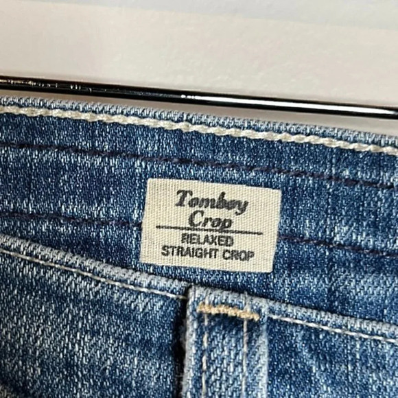 AG Adriano Goldschmied Tomboy Crop Straight Cropped jeans - Picture 3 of 7